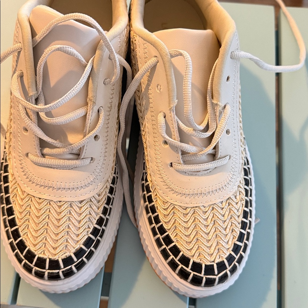 Love Rio Black and Tan Women's Sneakers 7 - Picture 3 of 7